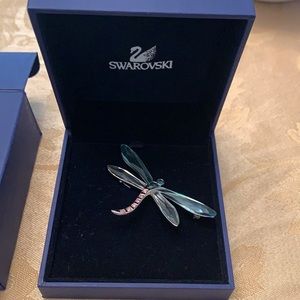 Swarovski Adiora Dragonfly Brooch / Pin #719486.
